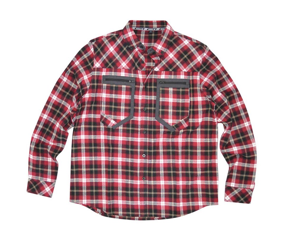 CHEMISE CARACAS ML ROUGE S