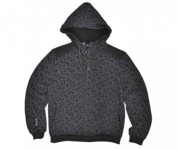 SWEAT SARAGOSSE CAPUCHE NOIR M