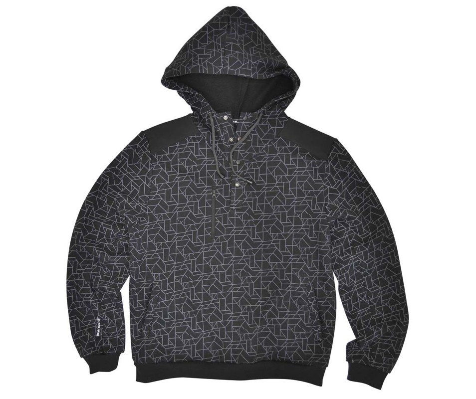 SWEAT SARAGOSSE CAPUCHE NOIR M
