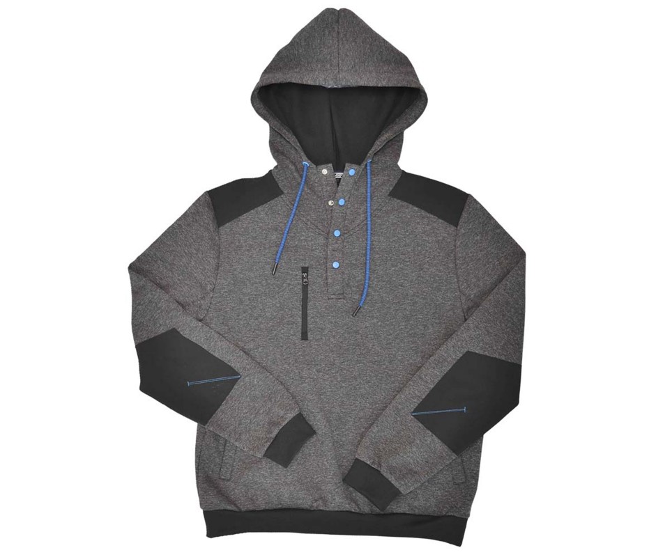 SWEAT CAPUCHE MARACANA GRIS M