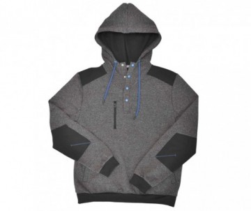 SWEAT CAPUCH MARACANA GRIS XXL