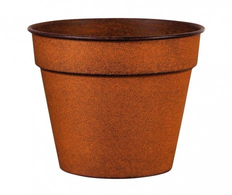 POT ACIER BRUN D23CM