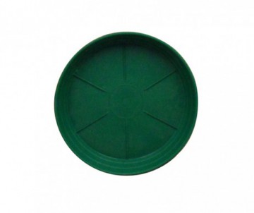 SOUCOUPE RONDE VERTE DIAMETRE 39.6CM