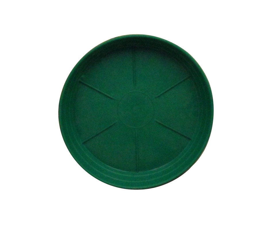 SOUCOUPE RONDE VERTE DIAMETRE 39.6CM