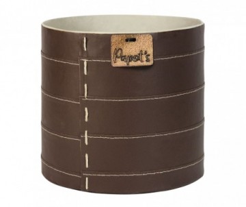 CP PAPOTS CUIR DARK D14CM