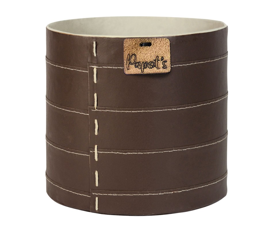 CP PAPOTS CUIR DARK D14CM