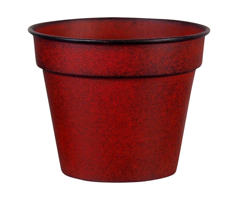 POT ACIER ROUGE D17CM