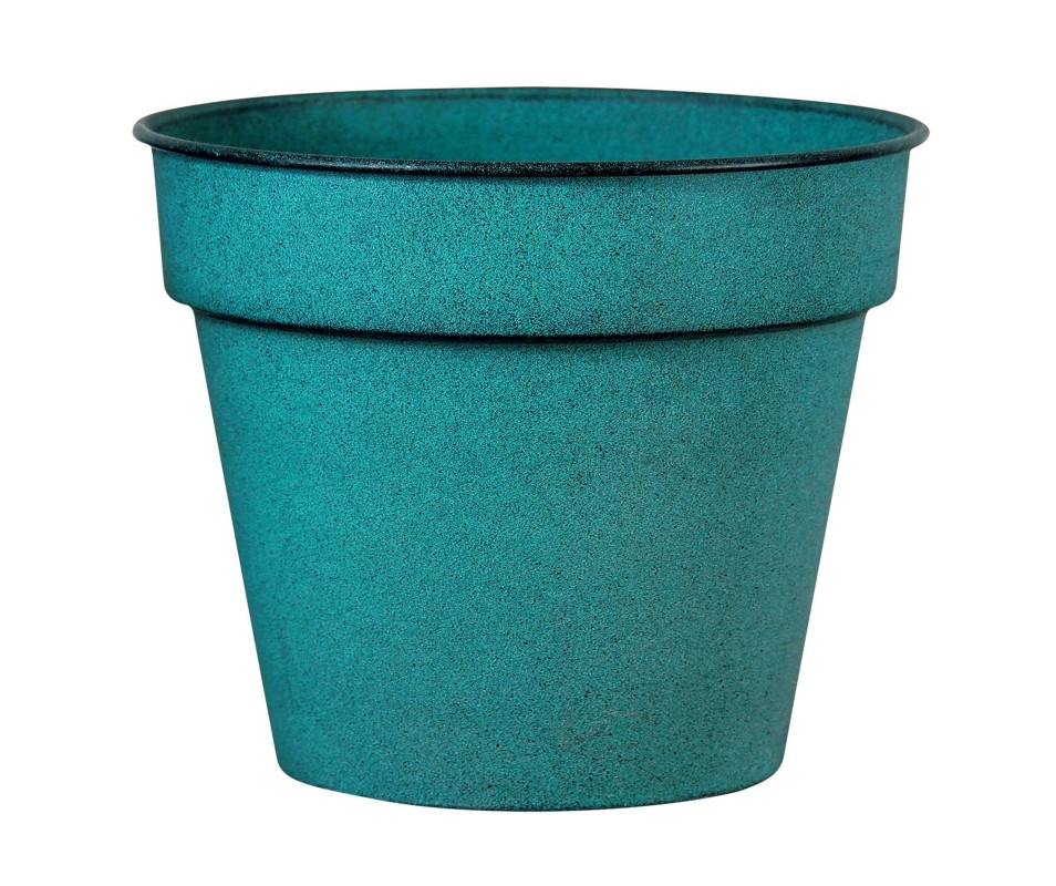 POT ACIER BLEU D15CM