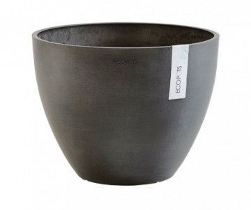 POT ANTWERPNOIR D30CM R  EAU