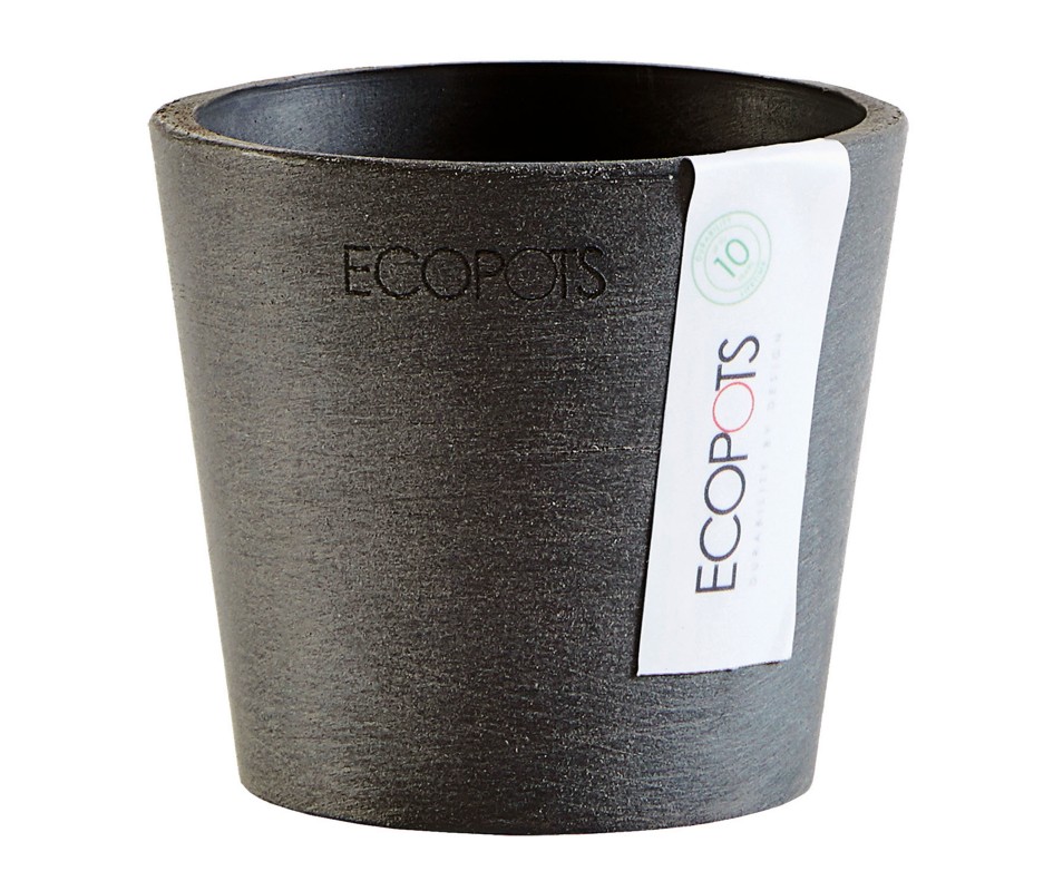 POT AMSTER MINI NOIR  D8CM