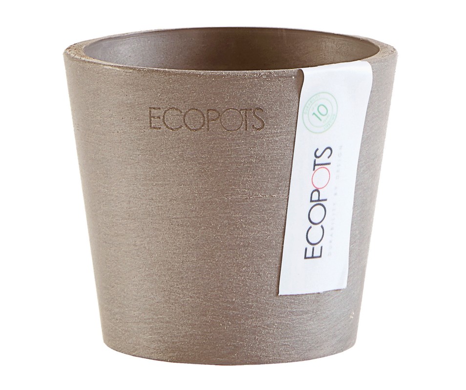 POT AMSTER MINI TAUPE  D8CM