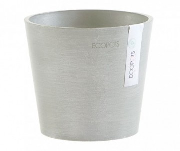 POT AMSTER MINI WHITE D13CM