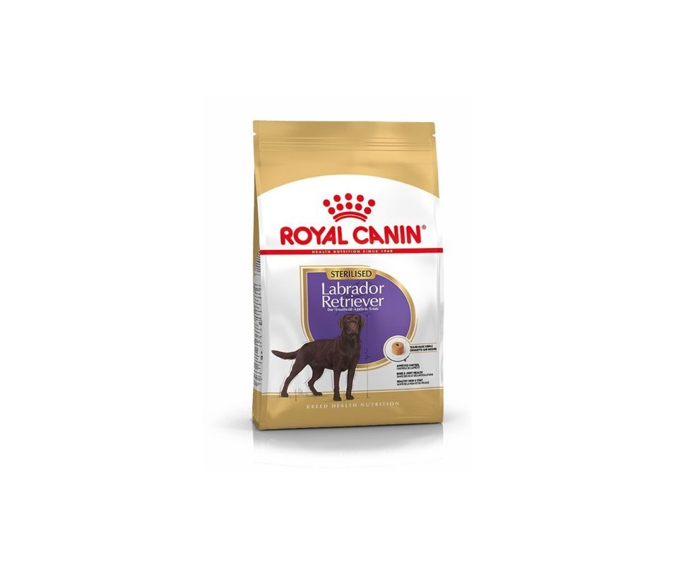 CROQUETTES LABRADOR RETRIEVER STERILISED 12KG ROYAL CANIN