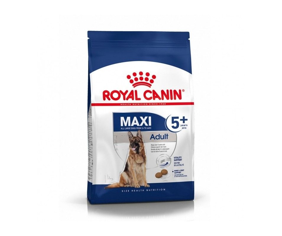 CROQUETTES MAXI ADULT5+ 15KG ROYAL CANIN