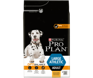 CROQUETTES CHIEN LARGE ATHLETIC ADULT OPTIBALANCE POULET 14KG - PURINA PRO PLAN