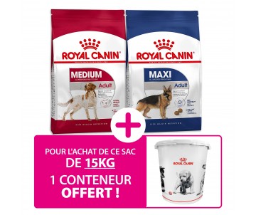 CROQUETTES CHIEN MAXI ADULT 15KG - ROYAL CANIN