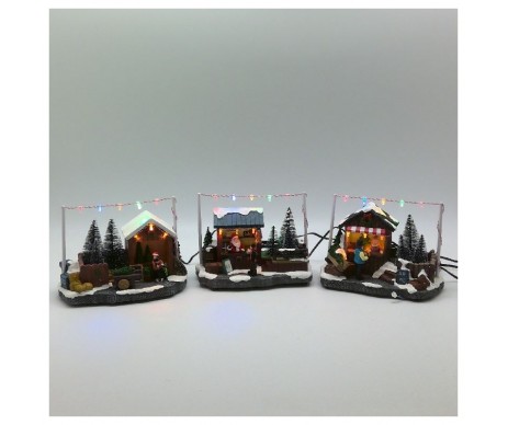 VENDEUR DE SAPINS LED 19x10x14