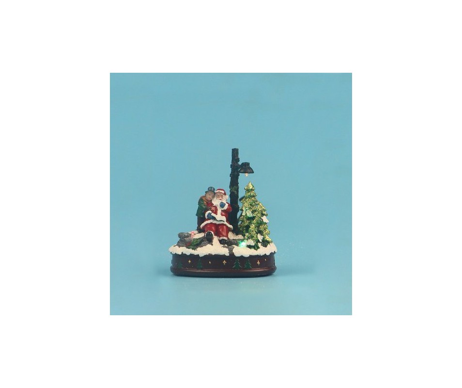 SCENE DE NOEL PN LED 12x9x14