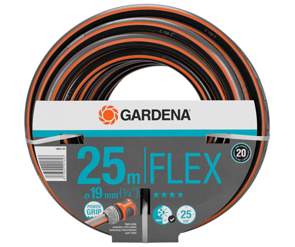 TUYAU FLEX DIAMETRE LONGUEUR 19MM 25M GARDENA