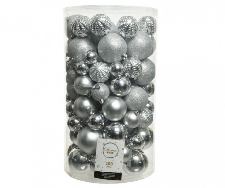 BOULES INCASSABLE D8CM ARGENT