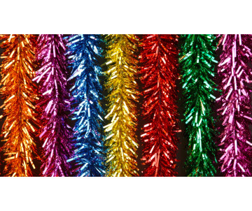 GUIRLANDE 3 X 100MM OR HG