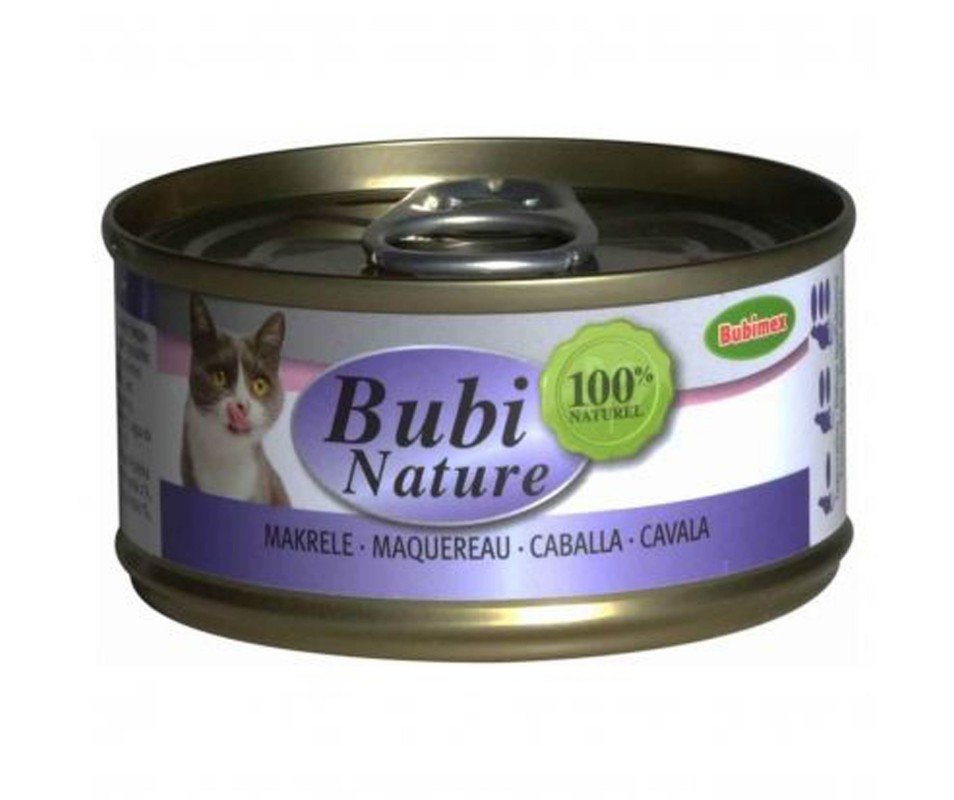 PATEE BUBI NATURE MAQUEREAU 70GR