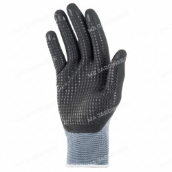 Gants de jardinage Tactil noirs Blackfox, taille 7