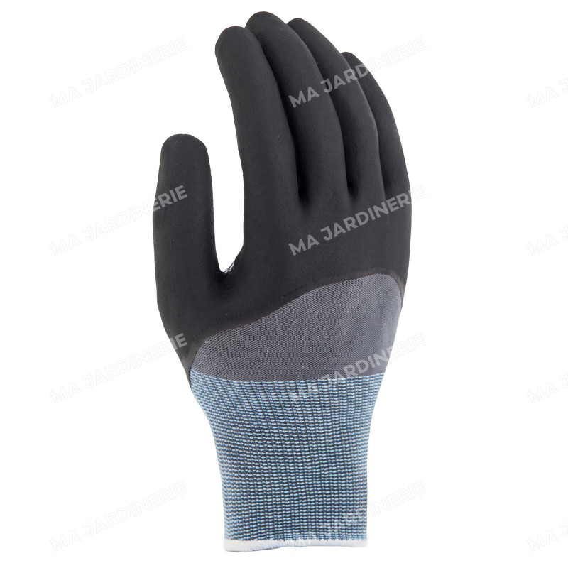Gants de jardinage Tactil noirs Blackfox, taille 8