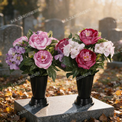 Cône pivoine hortensia