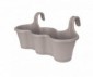 ACCROCHE CORSICA TRIPLE TAUPE