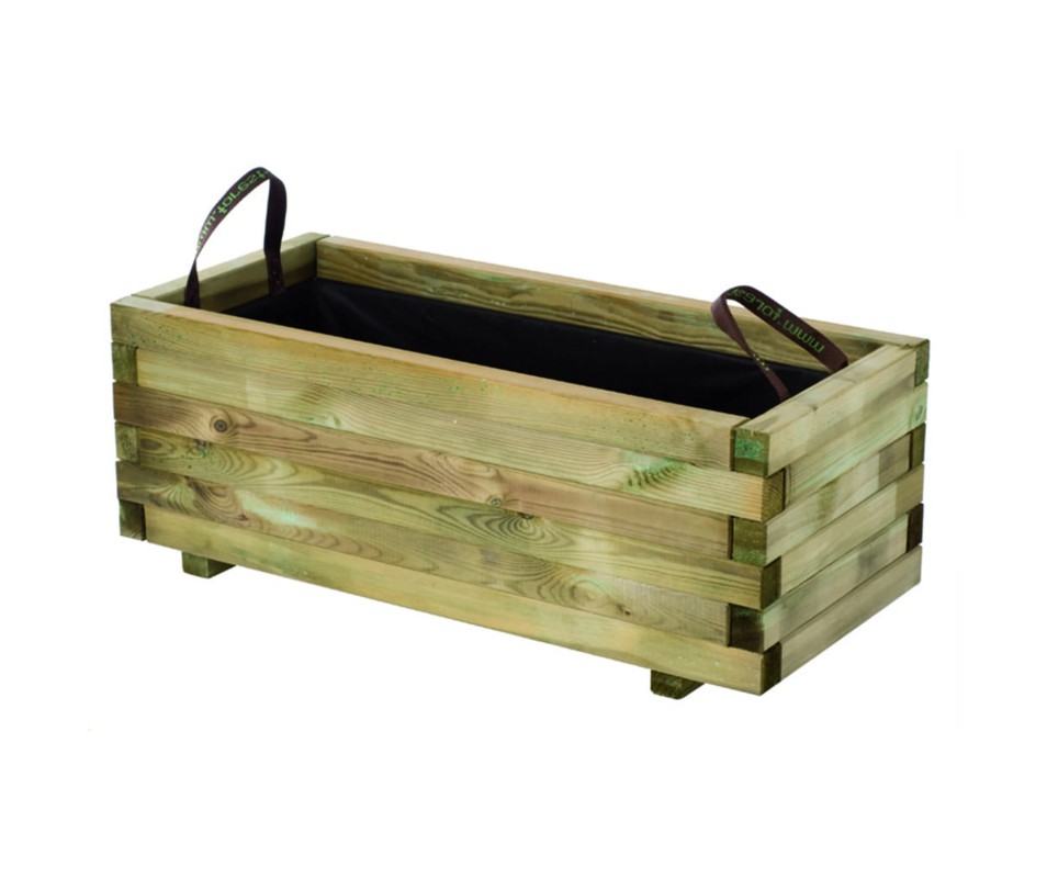 BAC BOIS BAROQUE RECTANGLE  90X40X33CM