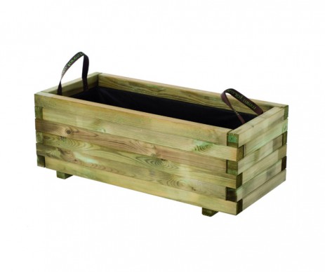 BAC BOIS BAROQUE RECTANGLE  90X40X33CM