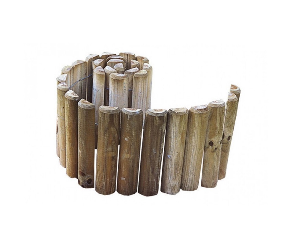 BORDURE DEMI RONDINS SILOUX HAUTEUR 30 CM X LONGEUR 180 CM