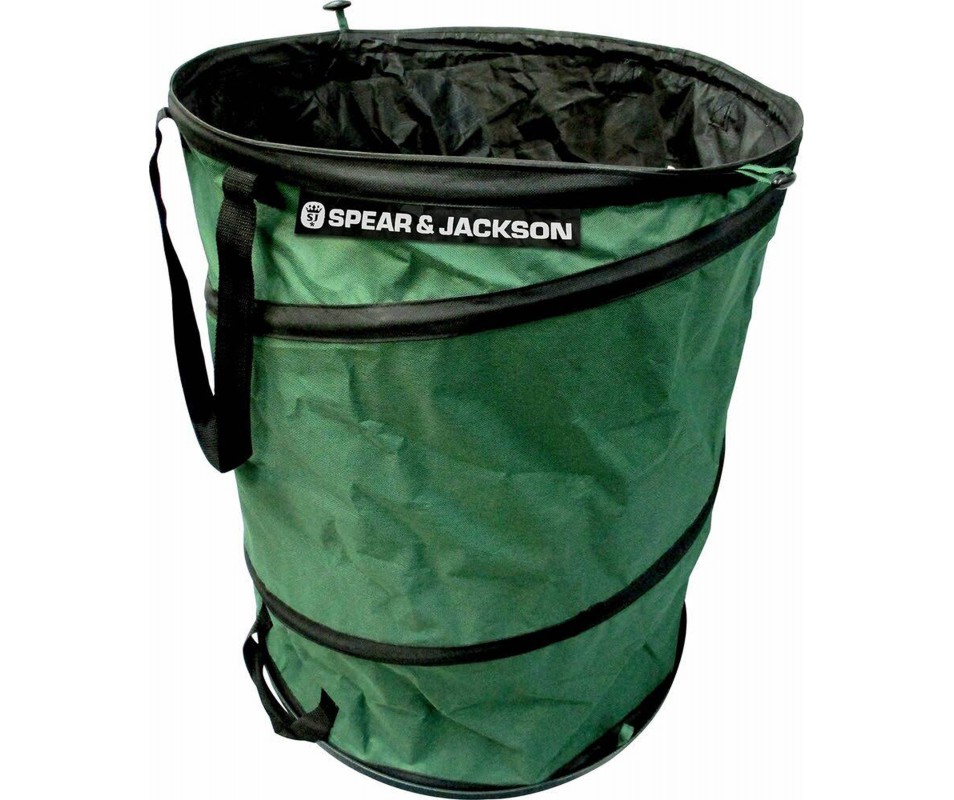 SAC DE JARDIN POP UP 172L VERT-NOIR SPEAR ET JACKSON