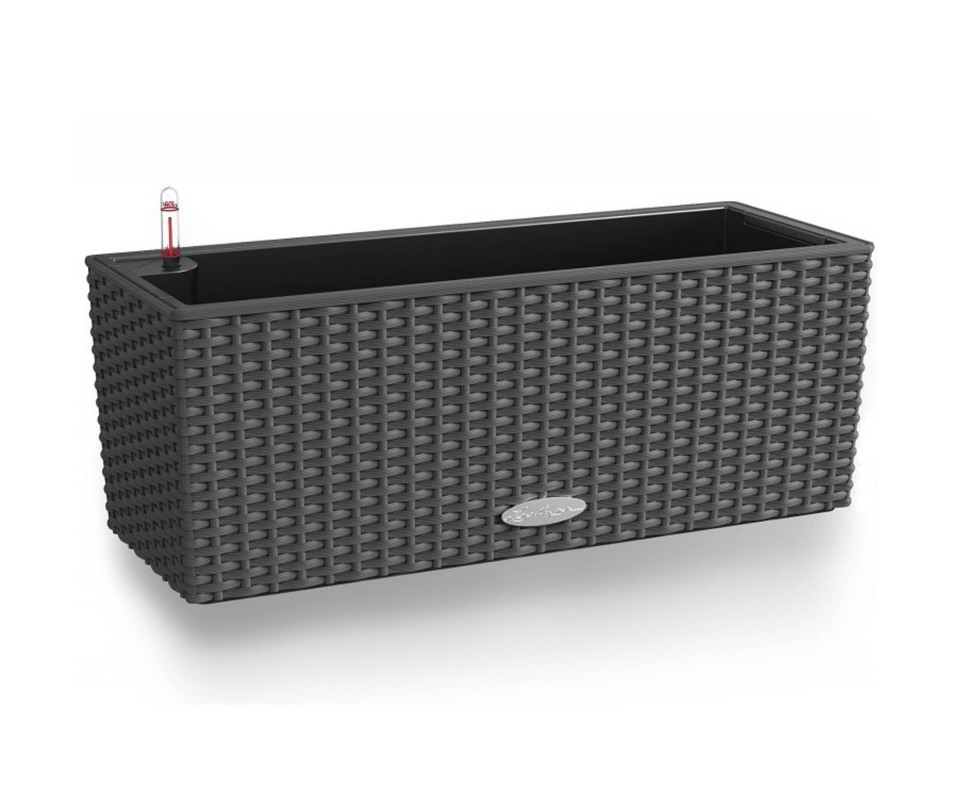 JARDINIERE RESRVE D'EAU 50X19X19CM GRANIT