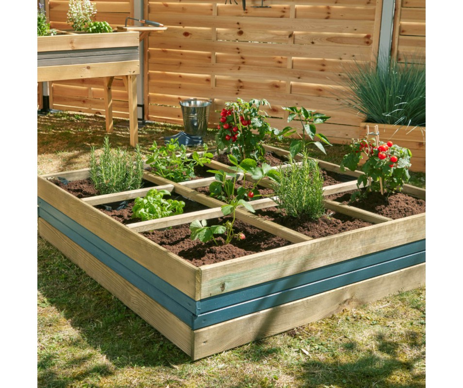 CARRE POT PRATIQUE 120X120X30