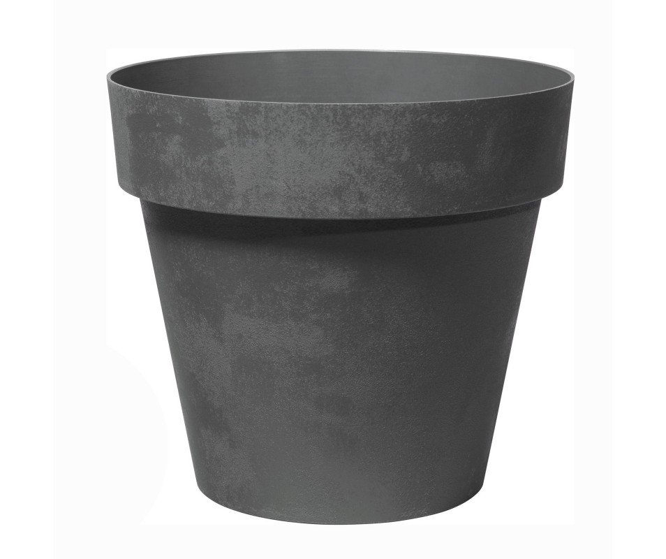 POT PLASTIQUE  VASO LIKE DIAMETRE 26CM ANTHRACITE