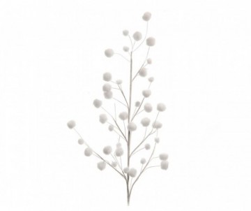 BRANCHE BOULE NEIGE 55CM BLC