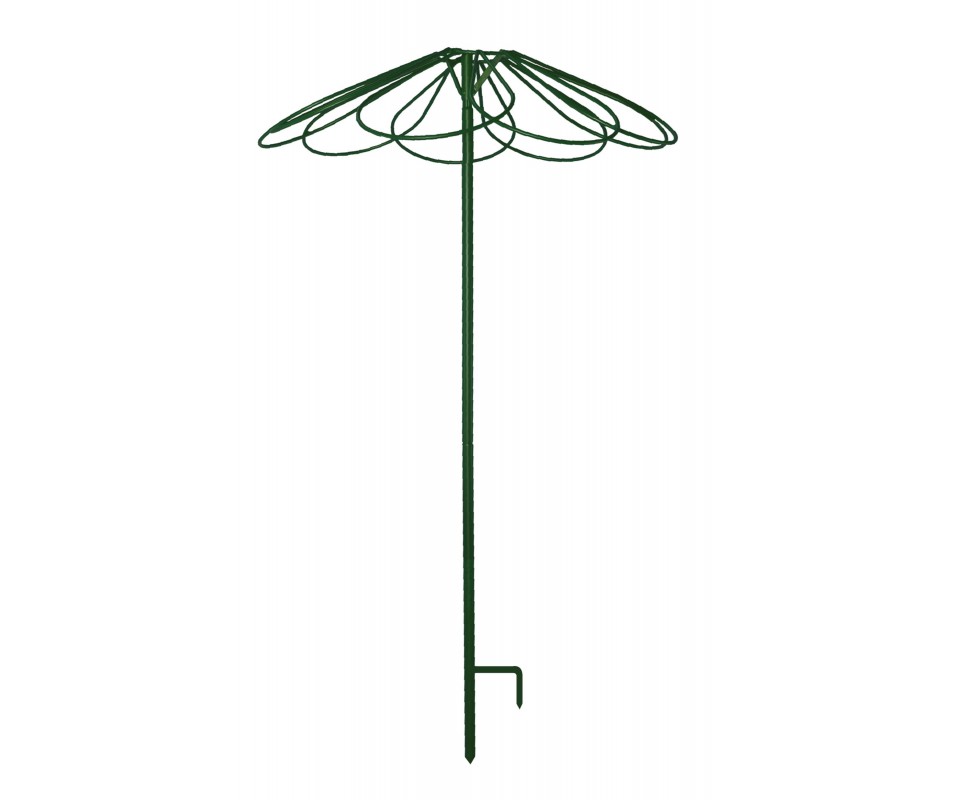 TUTEUR PARAPLUIE 9 PETALES VERT
