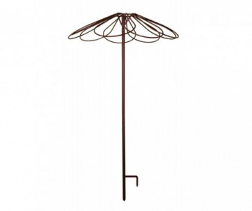 TUTEUR PARAPLUIE 9 PETALES FER VIEILLI