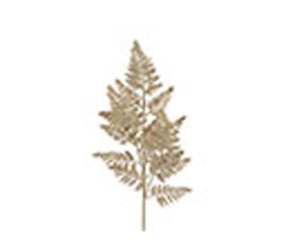 FEUILLE DE FOUGERE OR