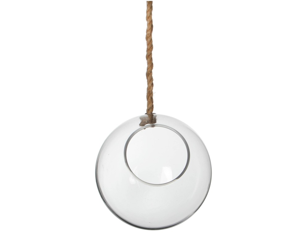 VERRE DECO BOULE CHUTE SIL D22