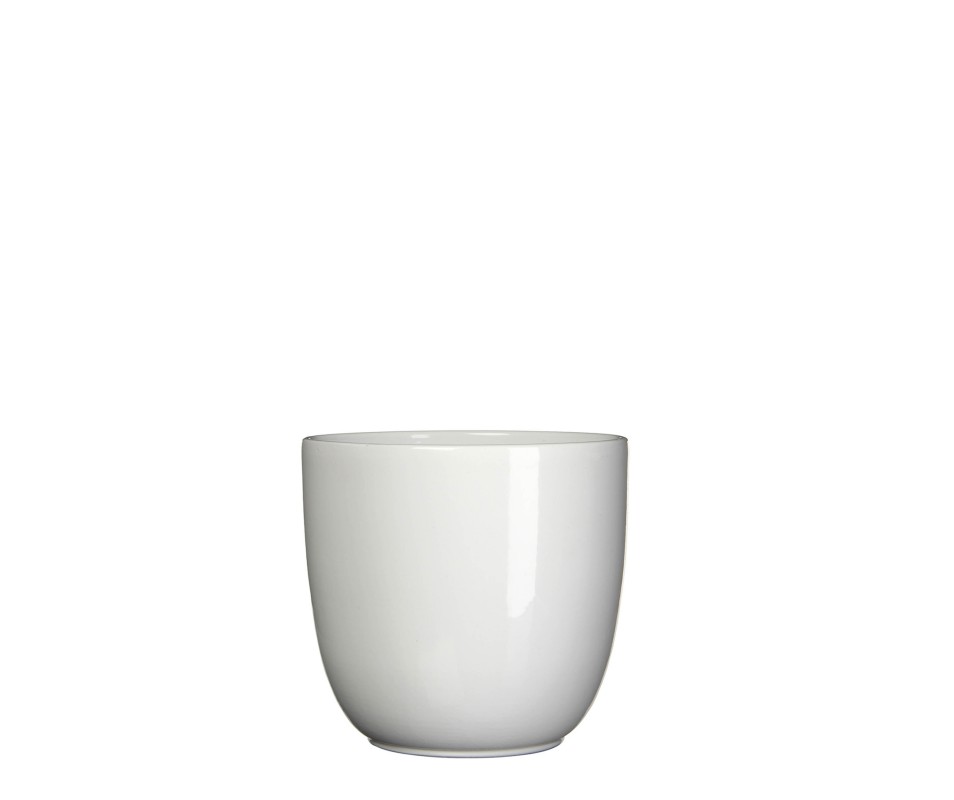 POT RD TUSCA BLC H14CM