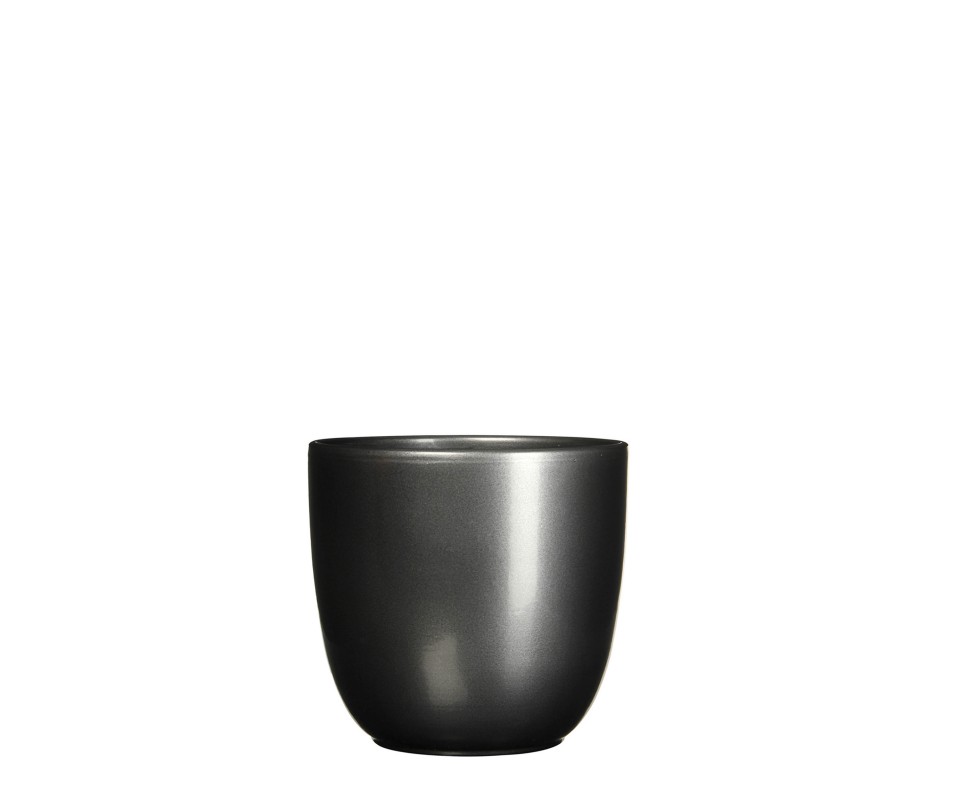 POT RD TUSCA ANTHR H14CM