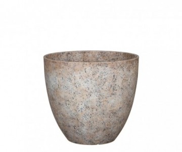 POT RONDE BLANC ANTIQUE -H33CM