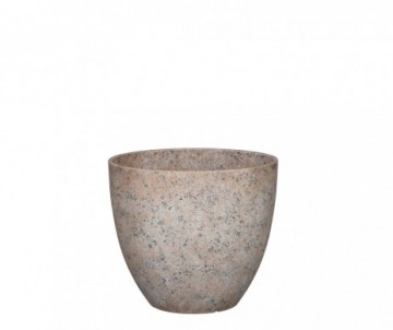POT RONDE BLANC ANTIQUE D31CM