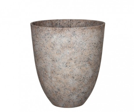 POT RD BLC ANTIQUE H50CM