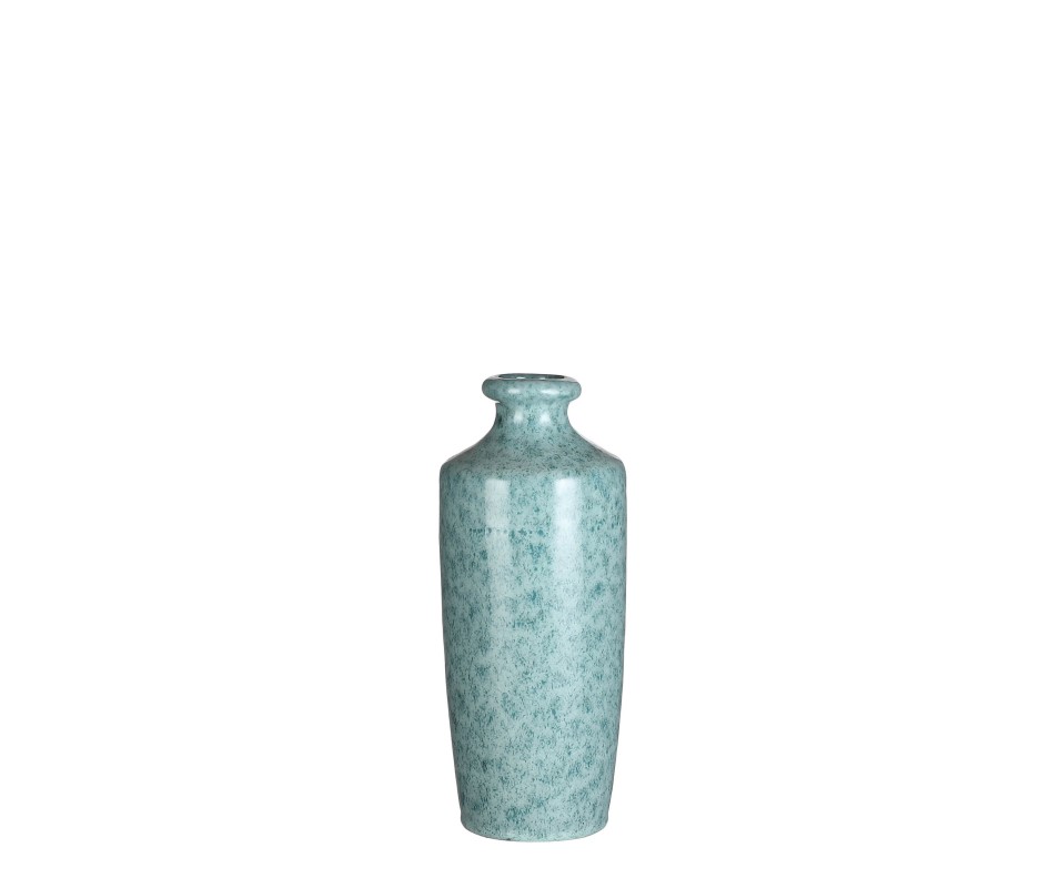 BOUTEILLE VERT CL  H34XD14CM