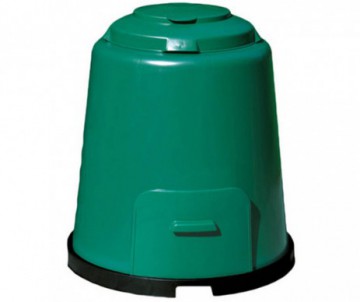 COMPOSTEUR DOMESTIQUE 280L 80CM HAUTEUR 86CM  VERT GRAF