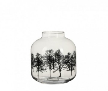 VASE VERRE - H21XD19CM